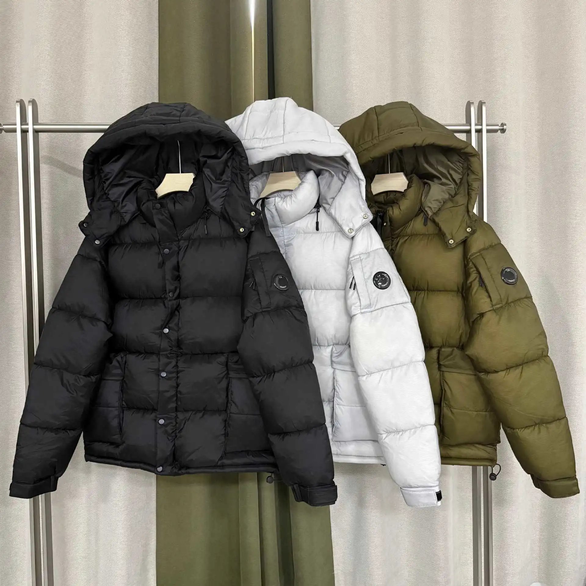 C.P Company Thick Cotton Hoodie Athletic Train