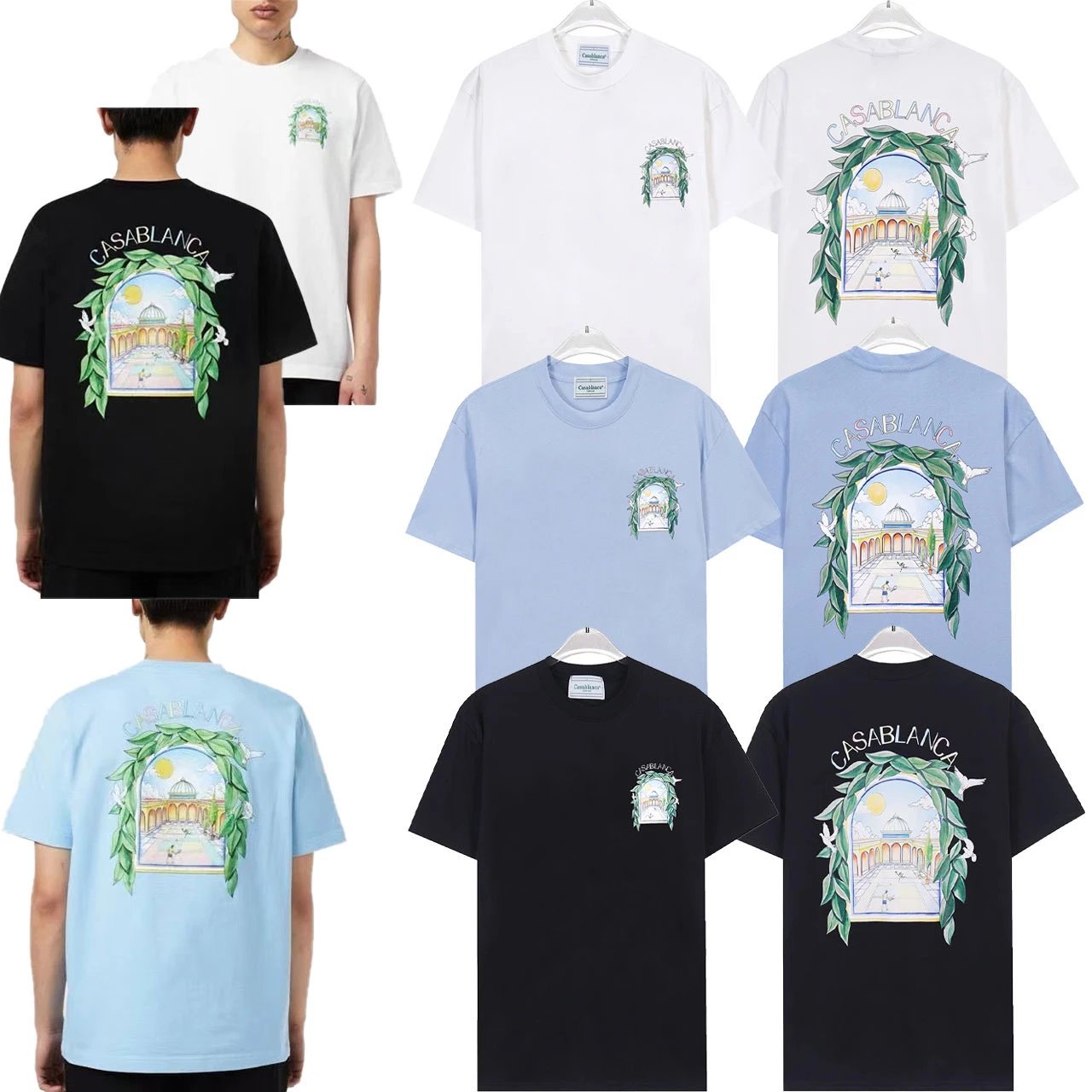 Casa Blanca Summer Athletic T-Shirt