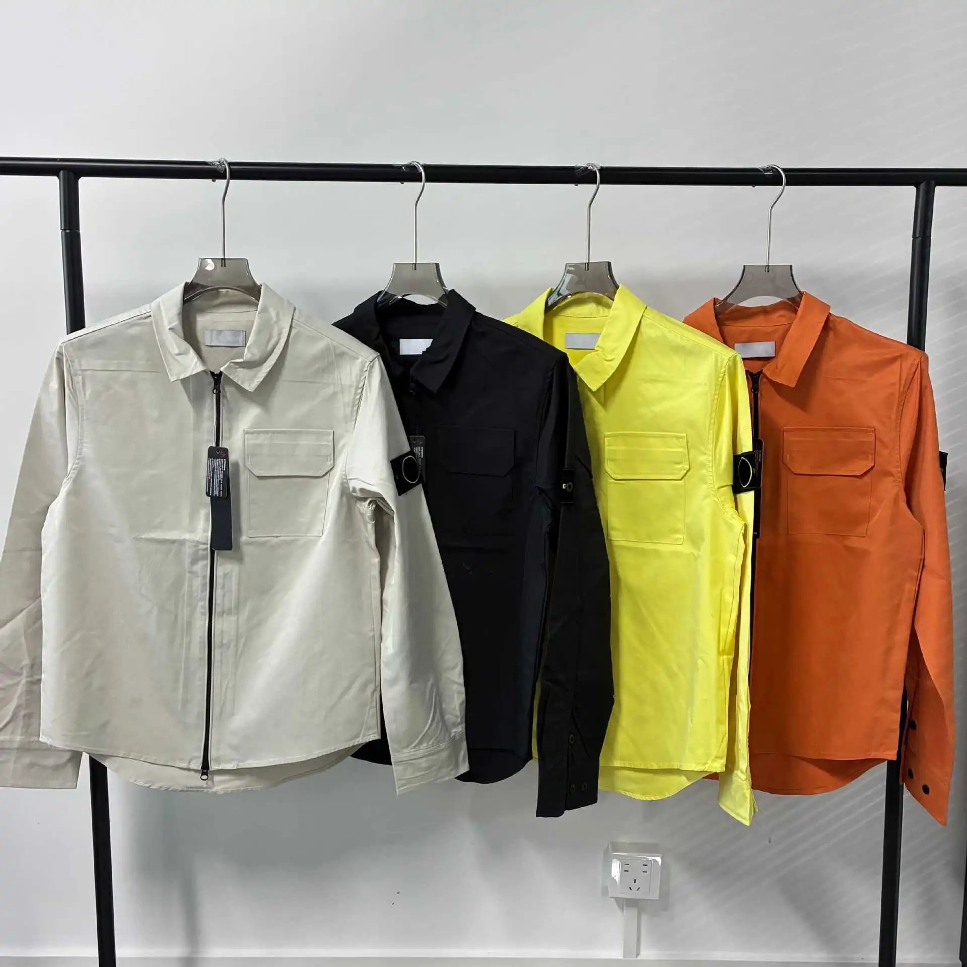 Overshirt Performance Athletic Work Jacket