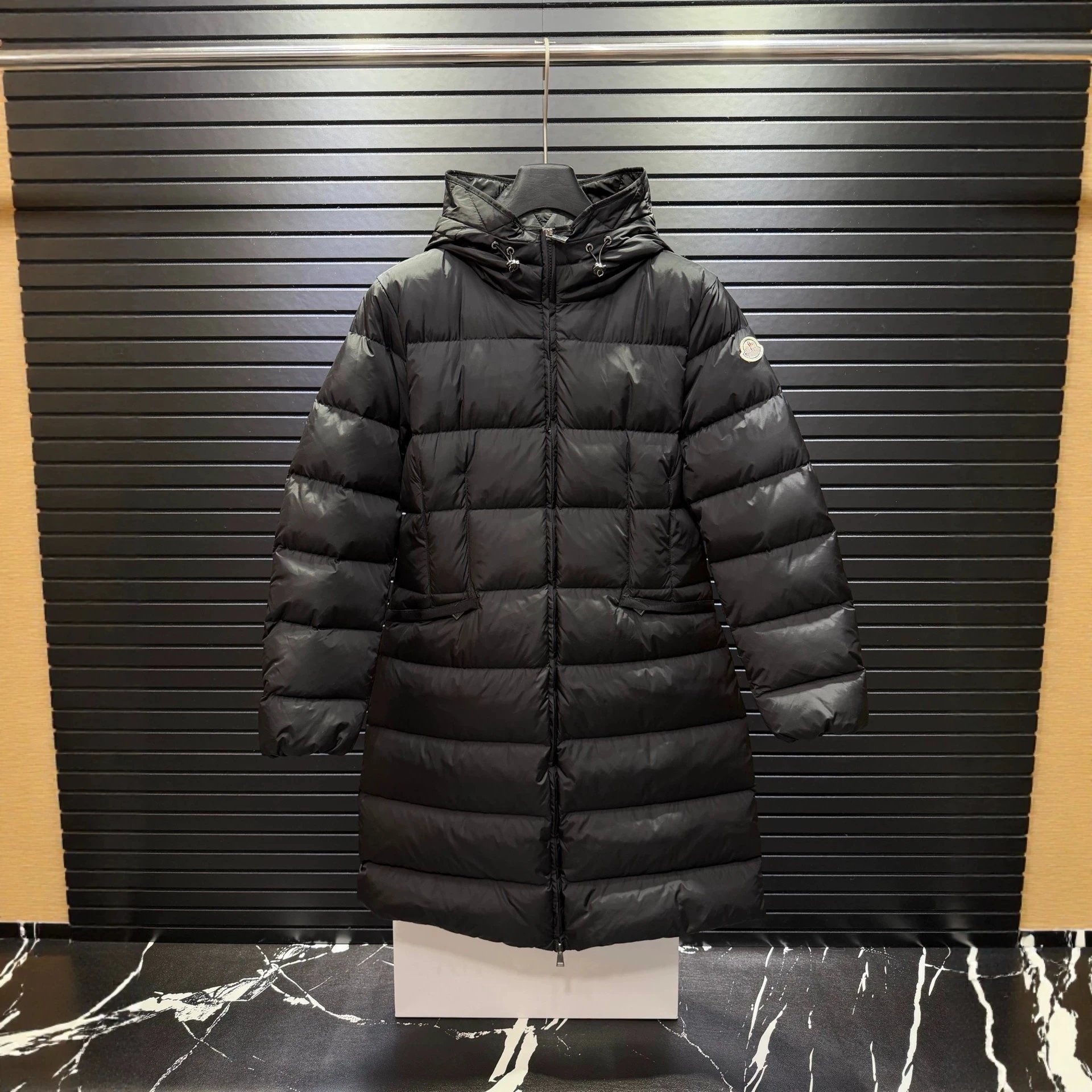 M New Model Long Down Jacket Warm Athletic Coa