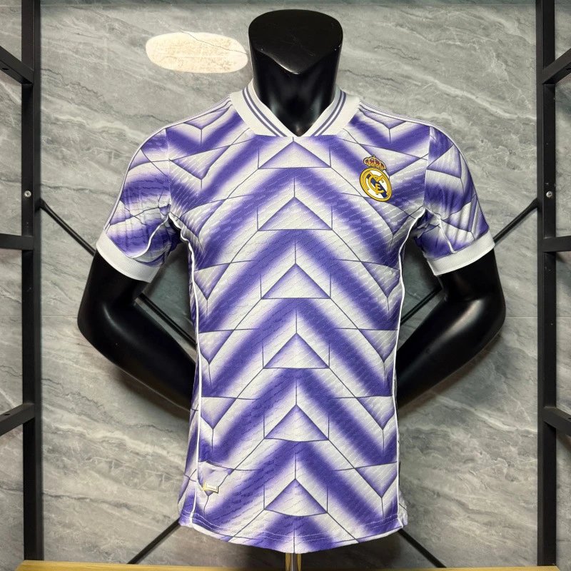 25-26 Real Madrid Retro Style Thousand Sails White