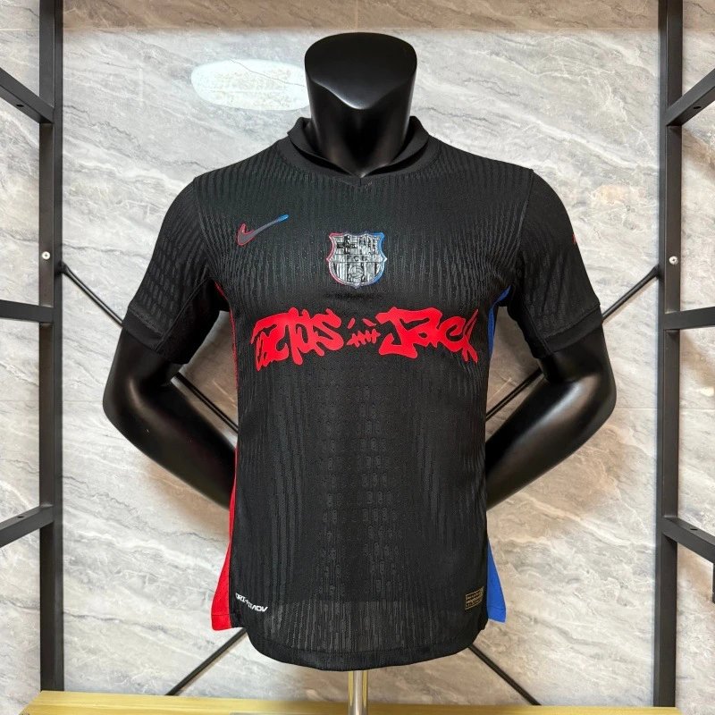24-25 Barcelona Away Jersey Scott Collaboration Edition
