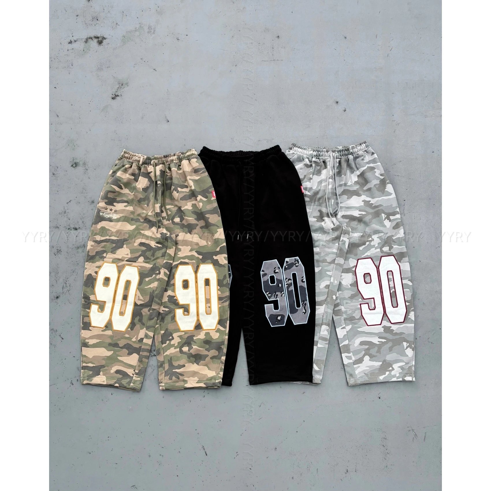 Y2K Print Pants