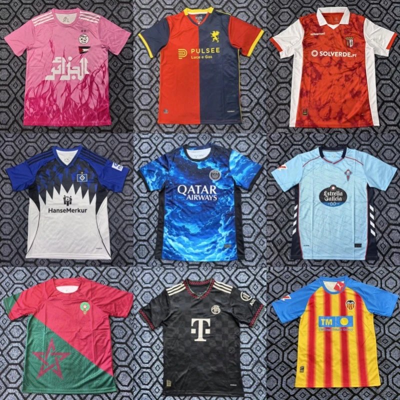 Nike Red and Blue Qatar Airway