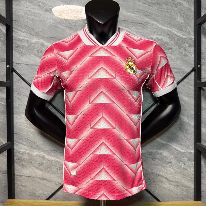 25-26 Real Madrid Retro Style Thousand Sails Pink