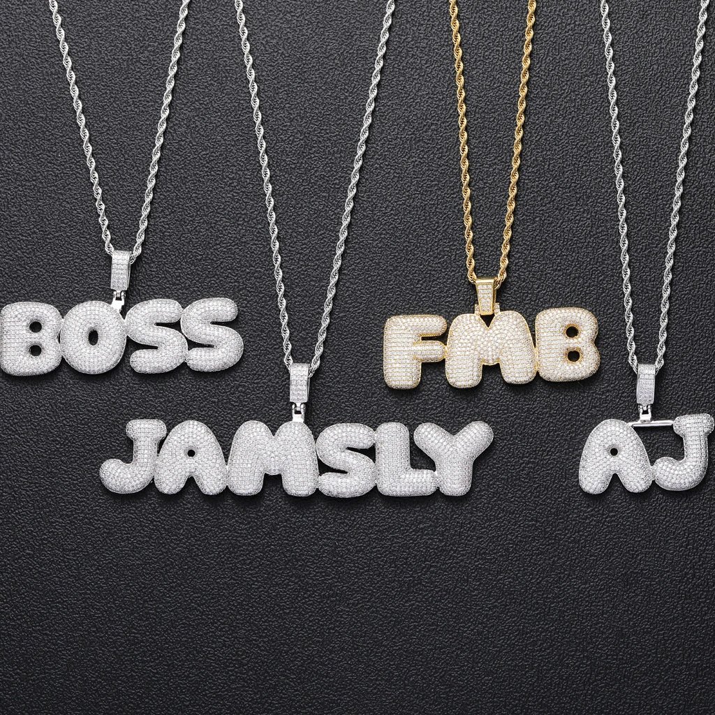Custom Letter Pendant