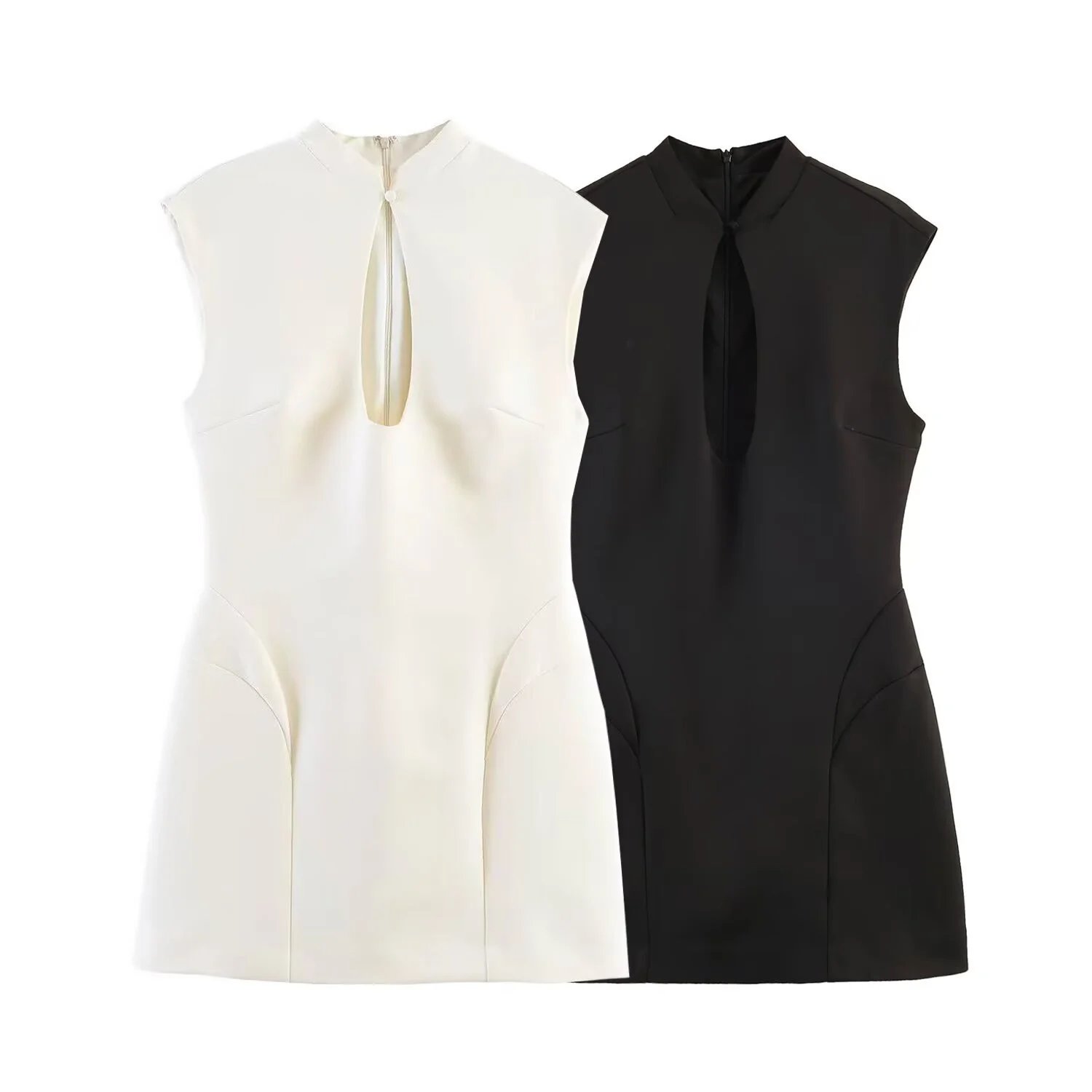 2026 Summer Minimalist Chic Fit and Flare Dres