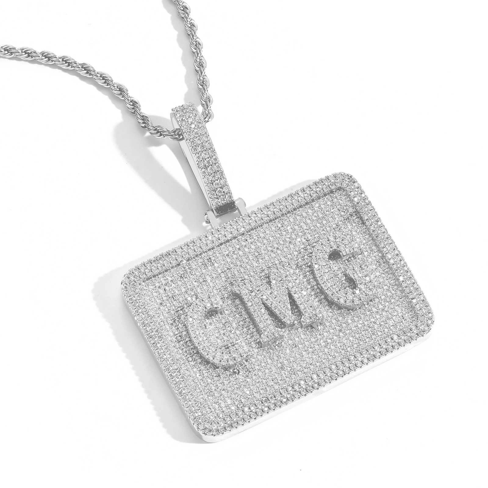 Custom Letter Pendant Necklace