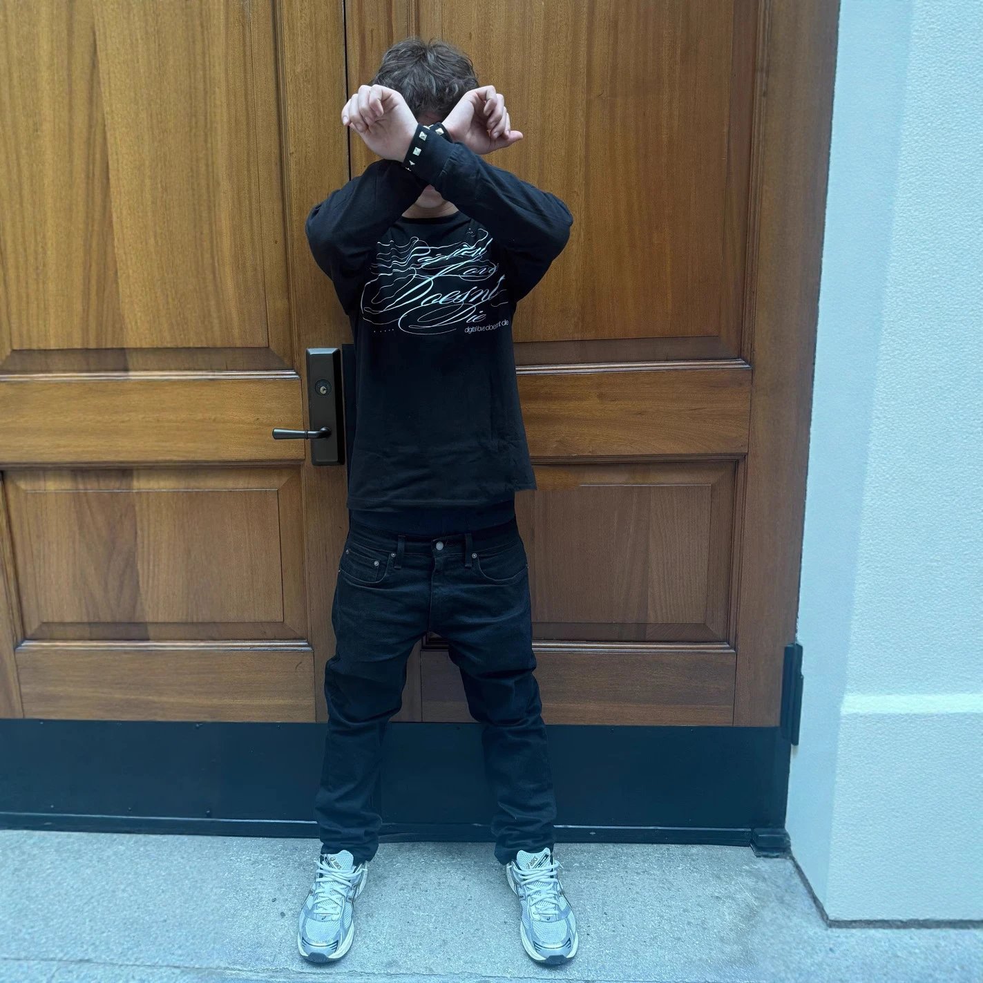 Dark Print Hoodie