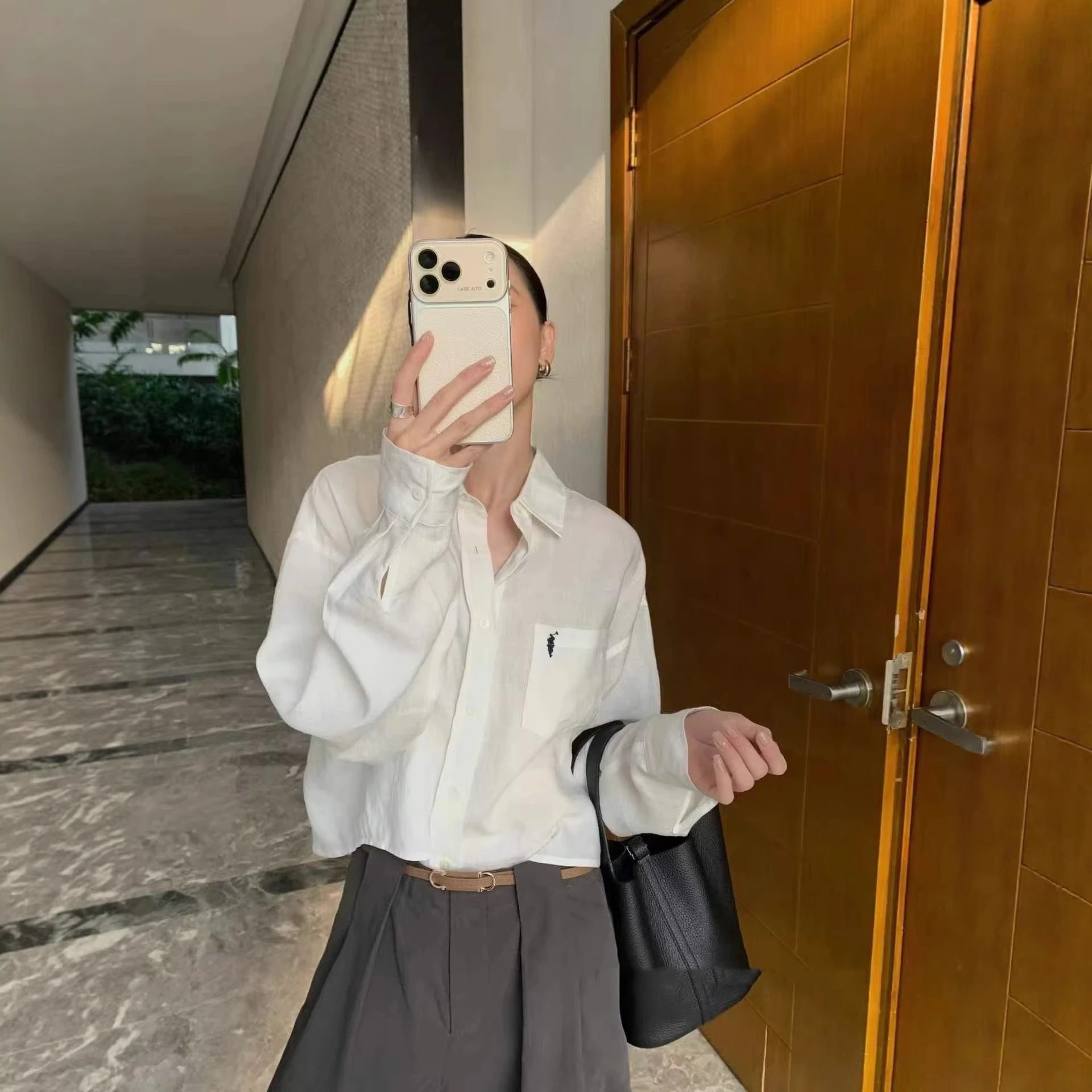 High Quality RL Athletic Long Sleeve Shirt