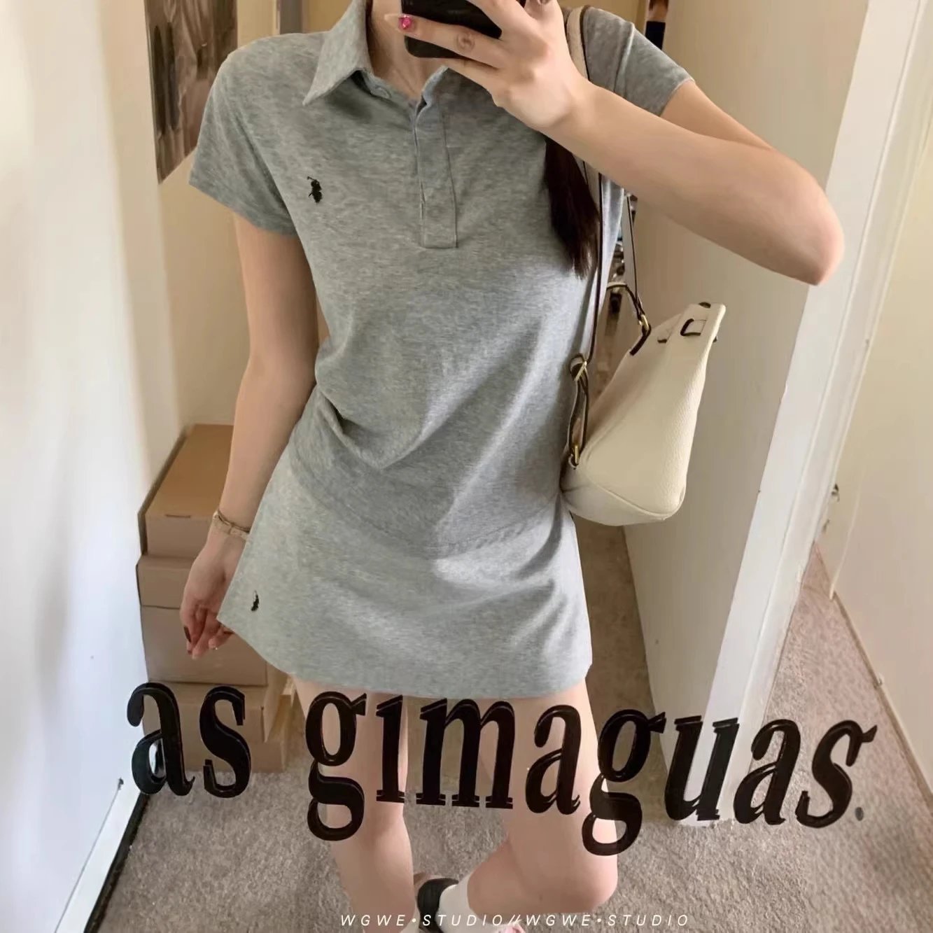 Polo Ralph Lauren Grey Polo Dr