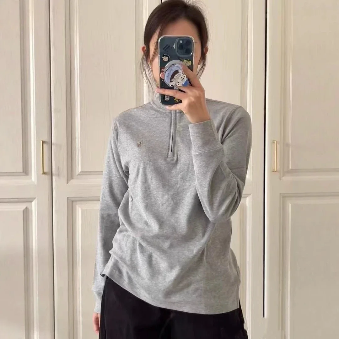 1to1reps Hoodies/Sweaters fashion reps product 高品质RLpolo彩色小马标半拉链开领男