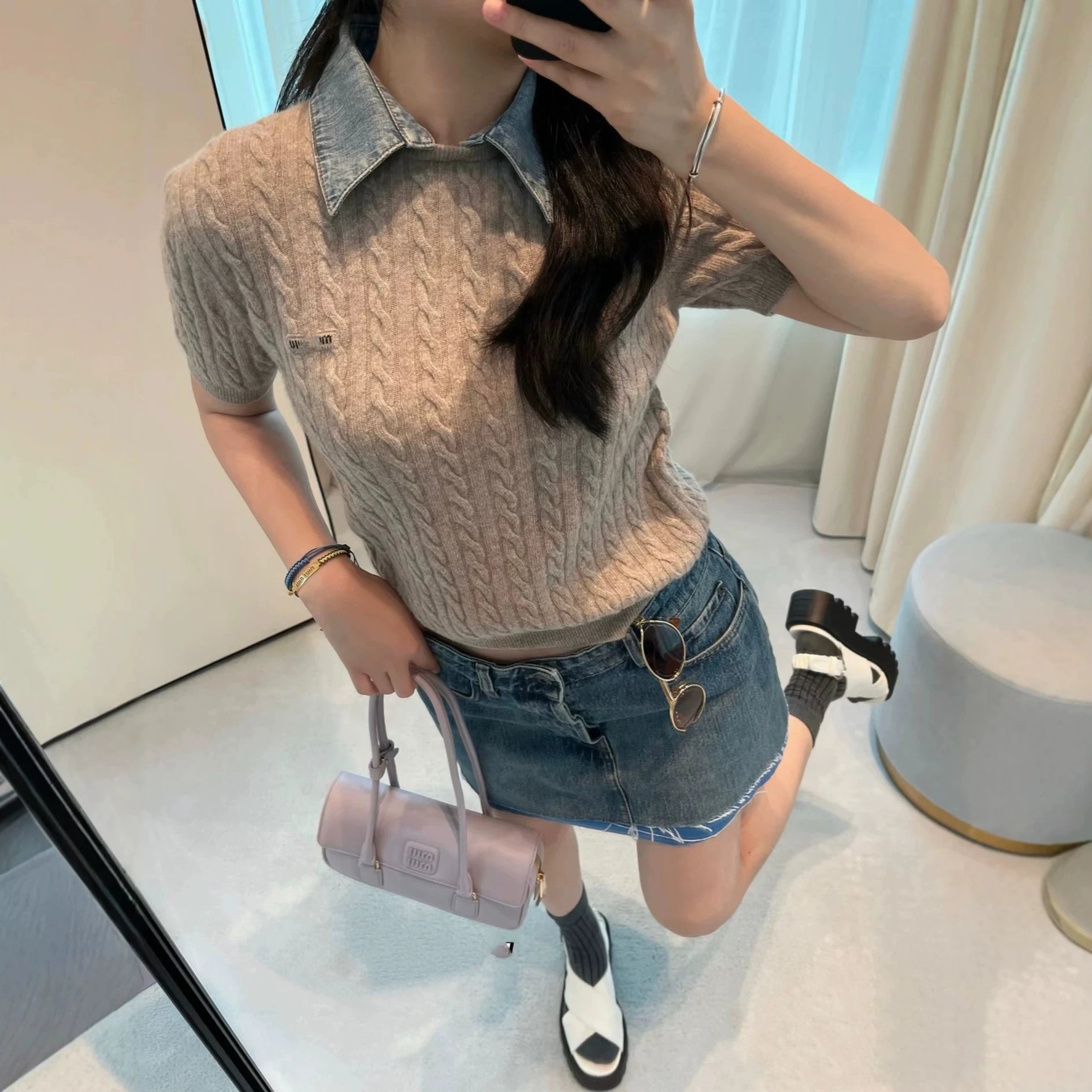 Athletic Performance T-Shirt Women Vintage Col
