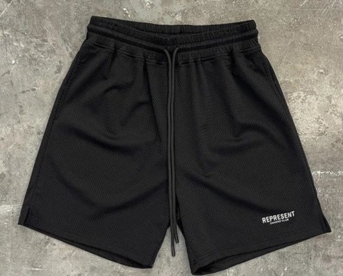 Mesh shorts black