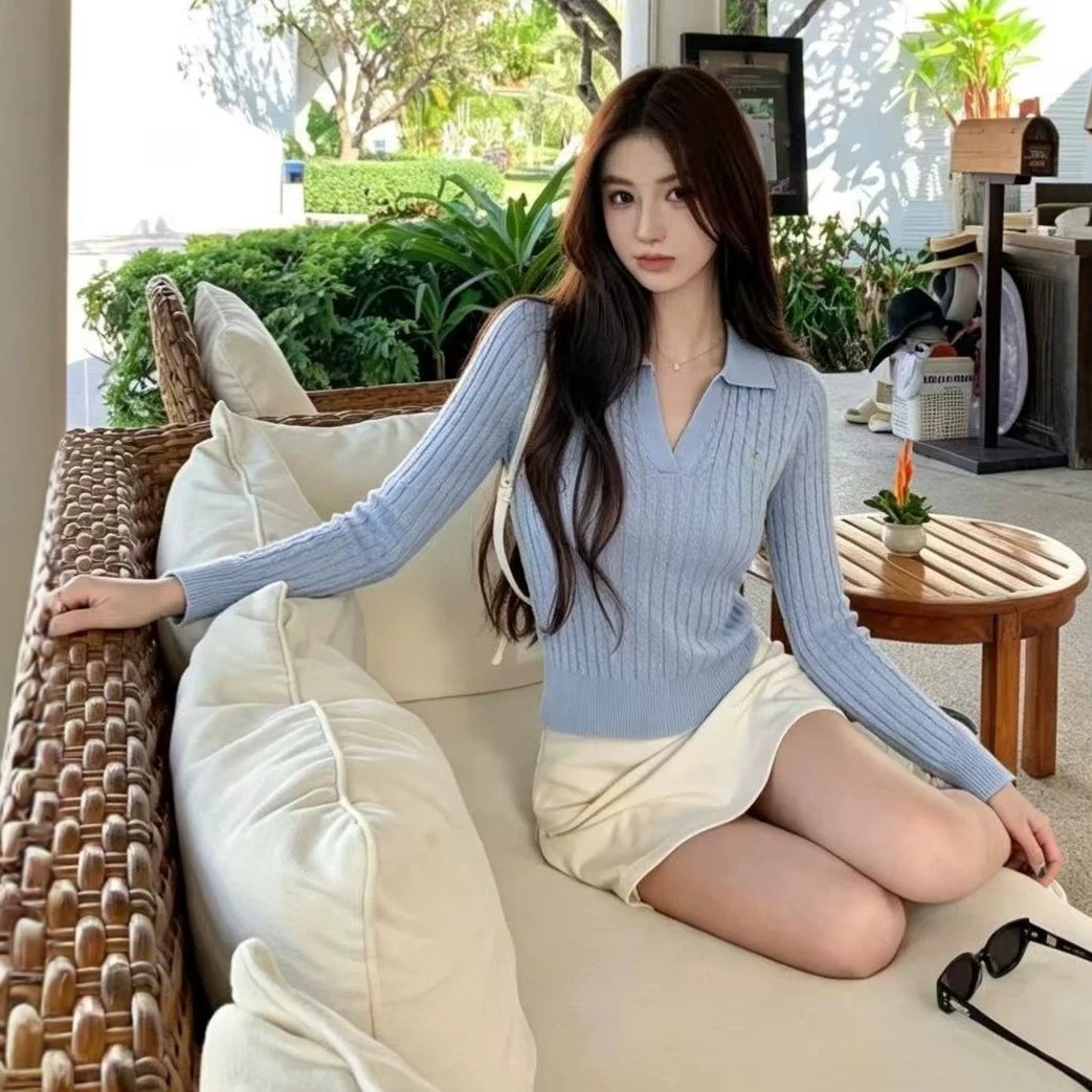 RL Performance Athletic Long Sleeve Knit Top