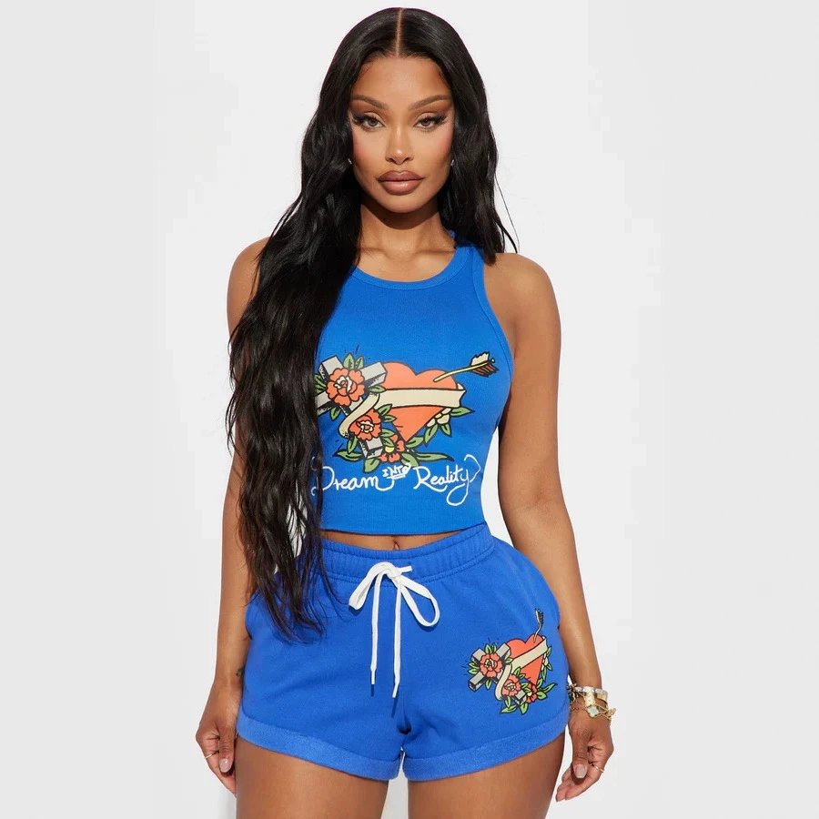 2026 Women Athletic Short Set
