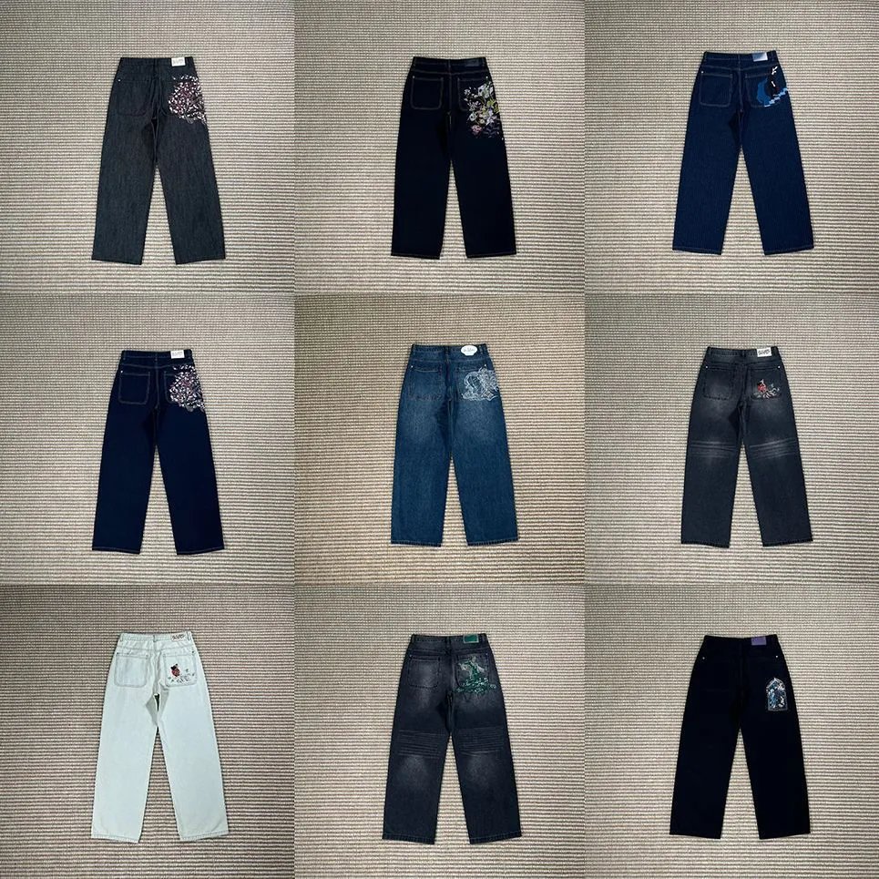 Derschutze Athletic Jeans Straight Fit Casual