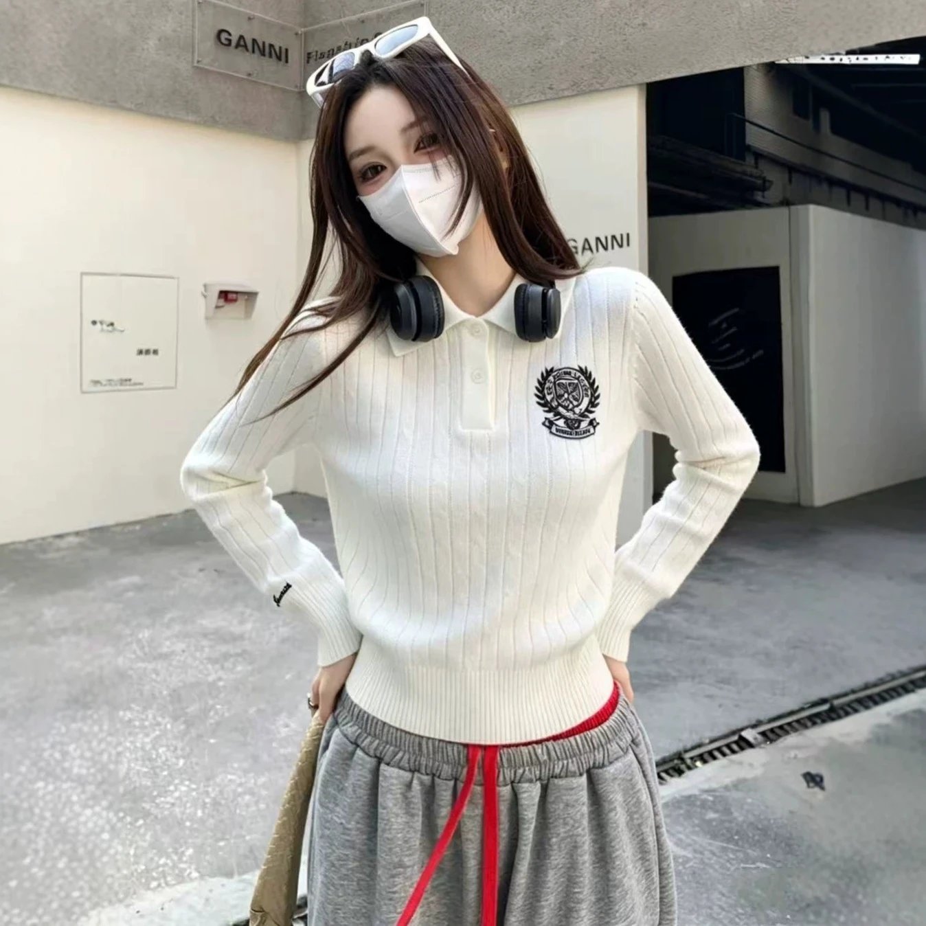 High Quality RL Polo Knit Sweater Athletic Lon
