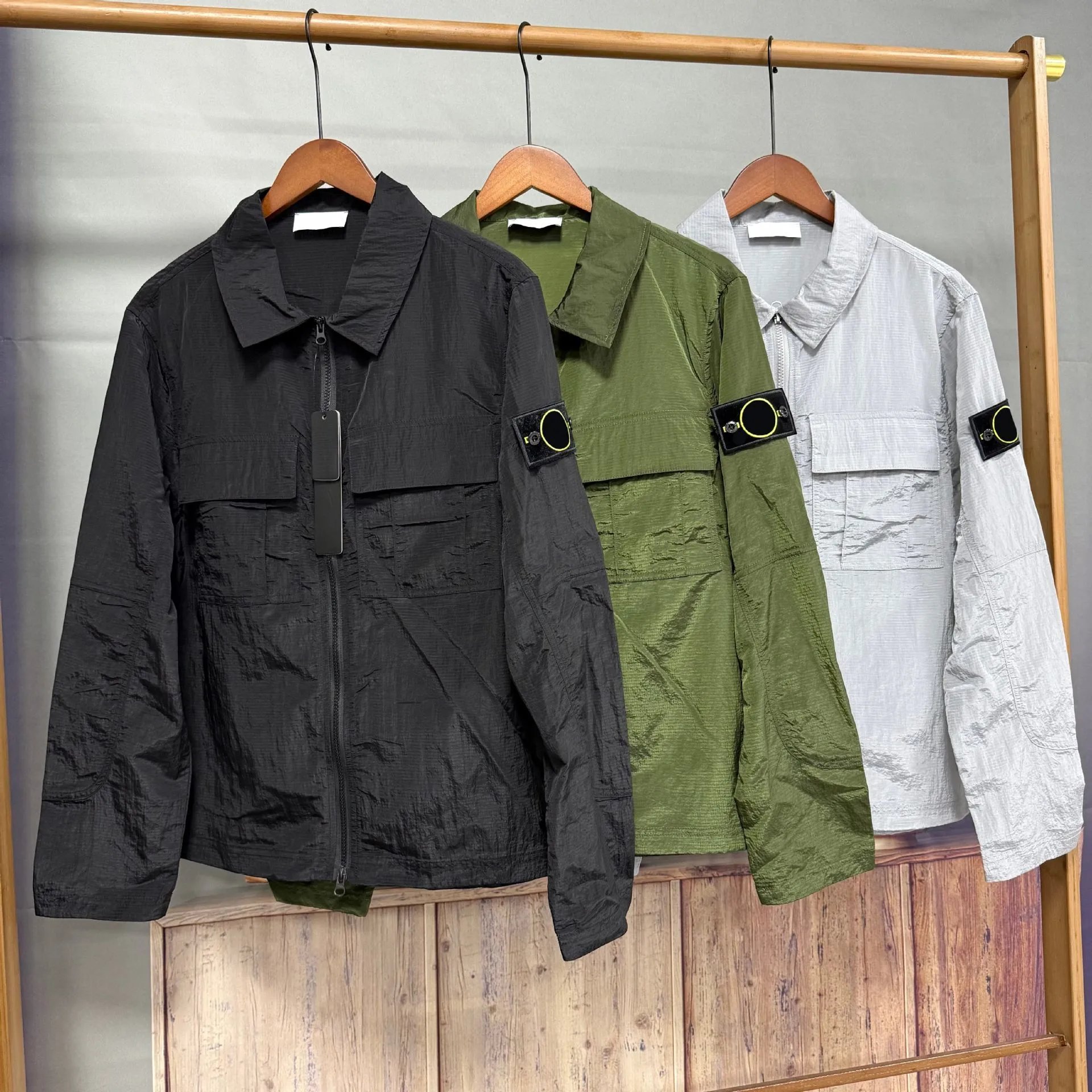 Men Performance Athletic Long Sleeve Jacket