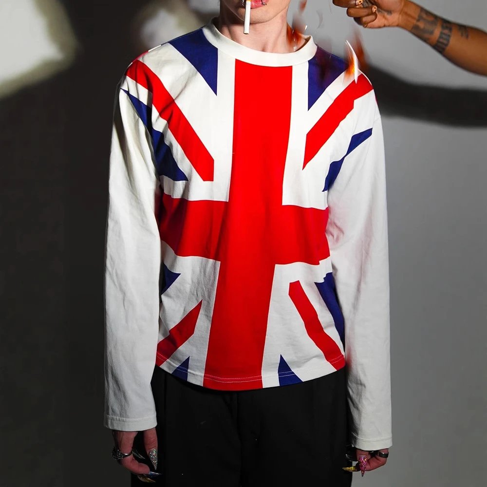 Athletic Long Sleeve T-Shirt Performance Trend