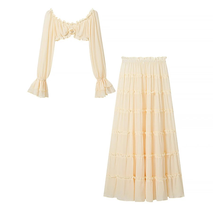 2026 Summer Athletic One Shoulder Cake Dress S