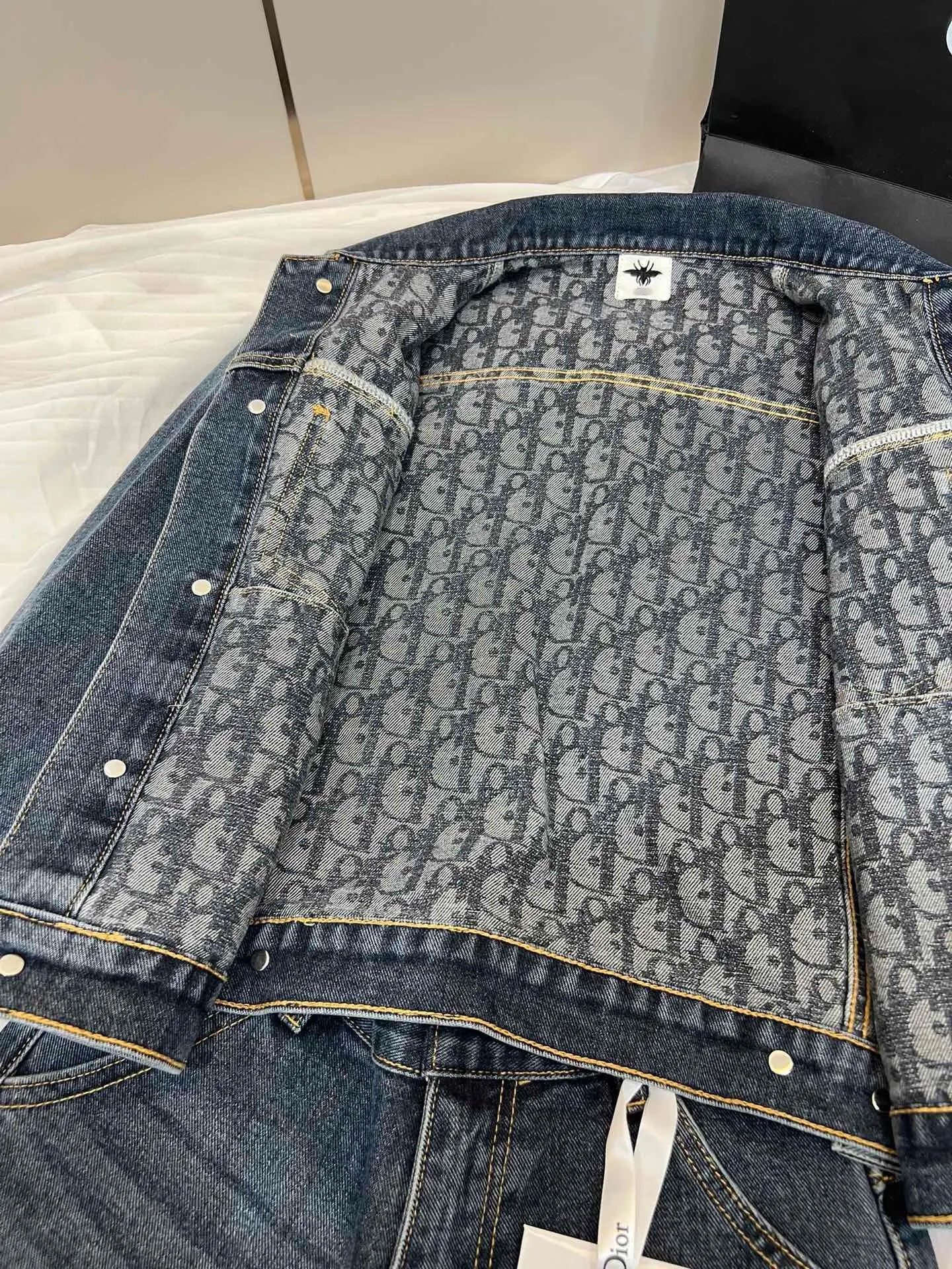 Denim Tears Classic Denim Jacket Blue - 12