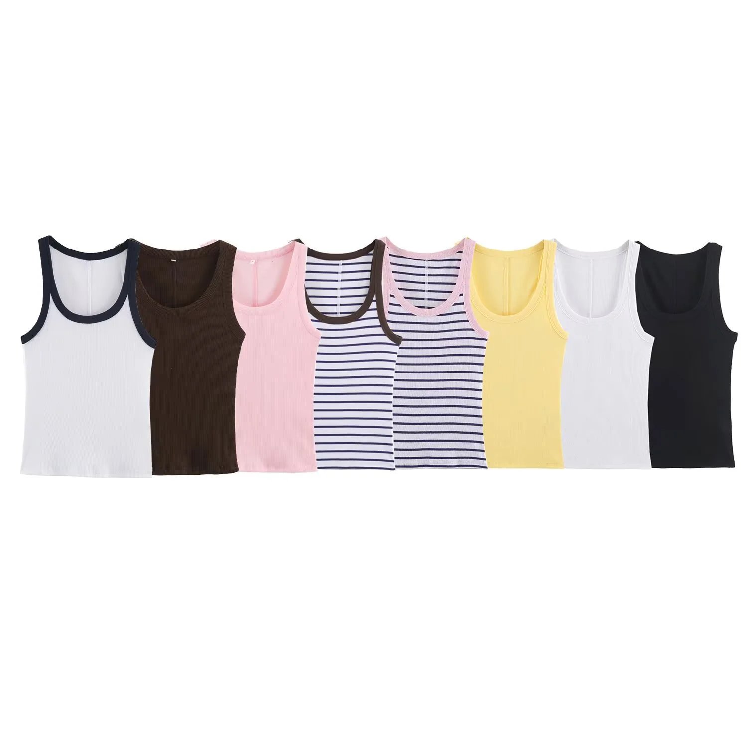 U Neck Knit Top