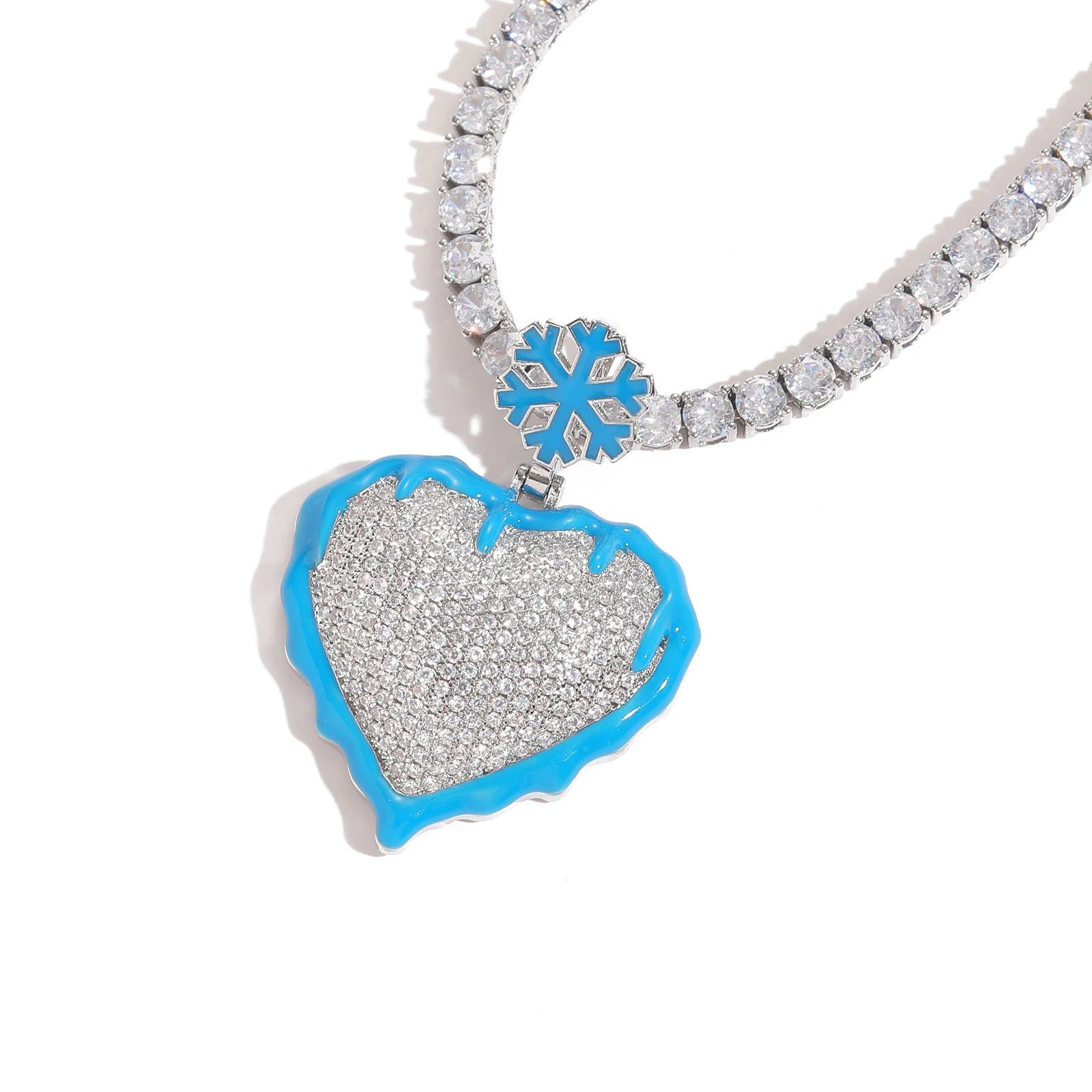 Ice Heart Necklace