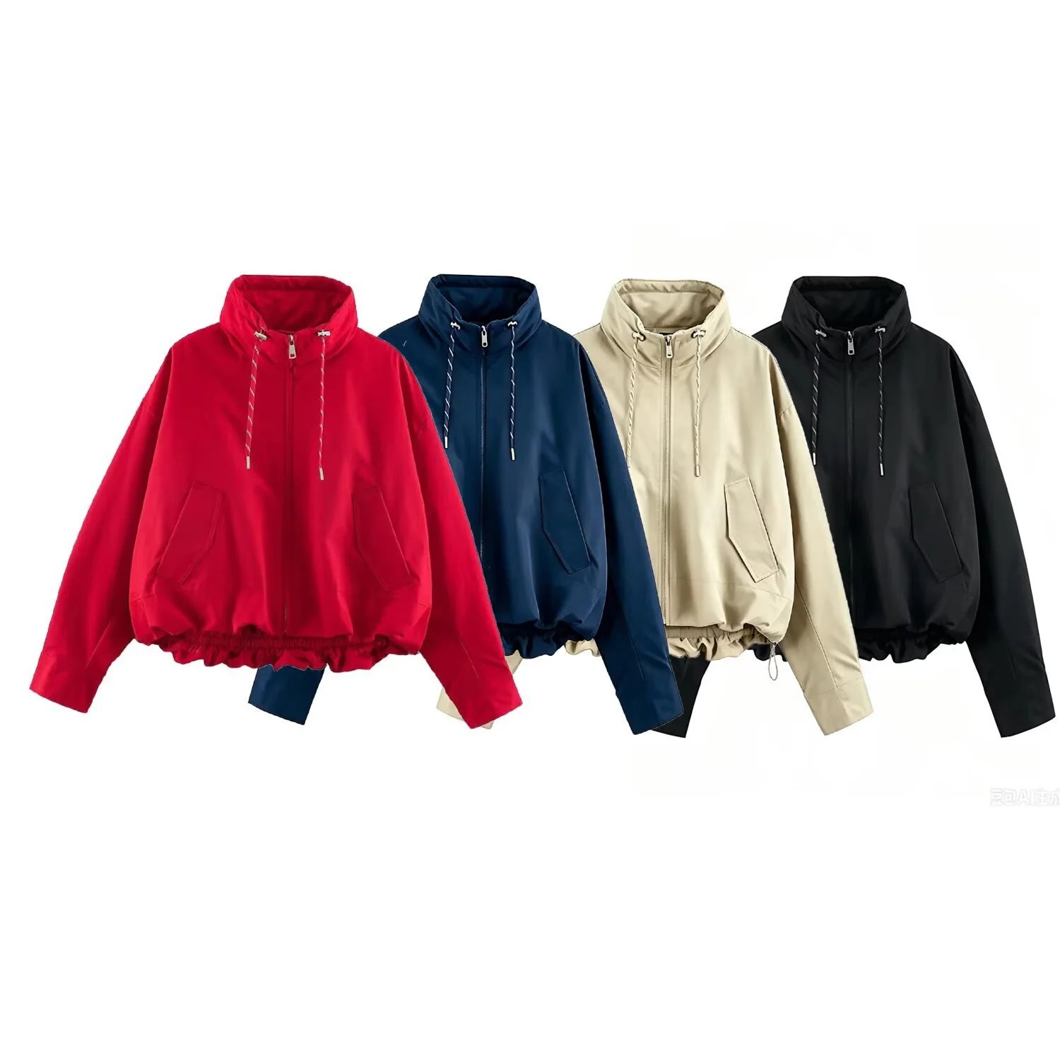 Winter Cotton Hooded Jacket for Women