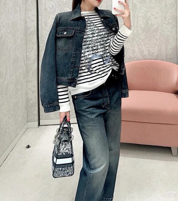 Denim Tears Classic Denim Jacket Blue - 7