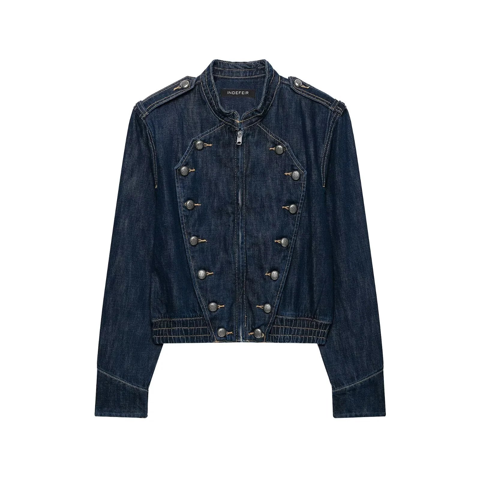 Women's 2026 Autumn Retro Denim Jacket Athleti