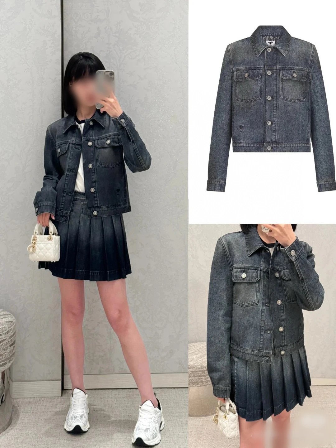 Denim Tears Classic Denim Jacket Blue - 4