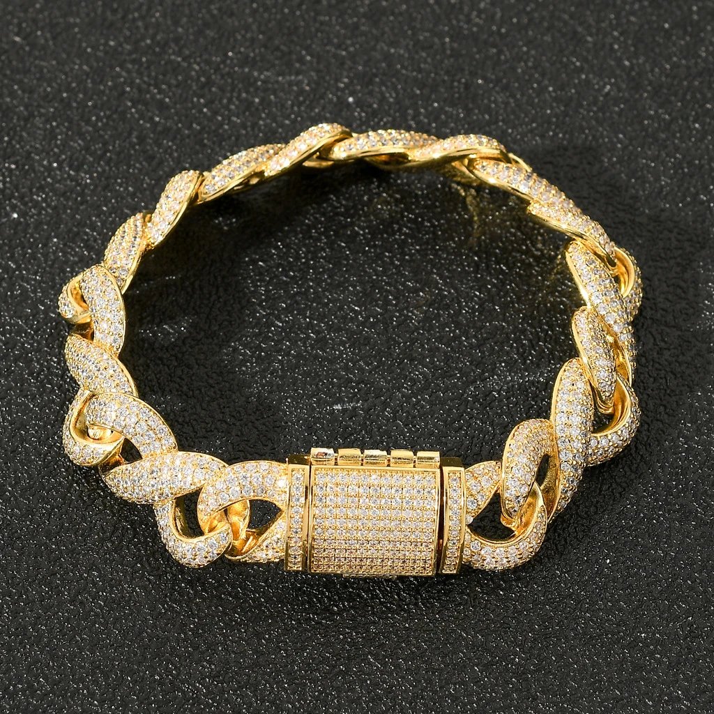 Men's Hip Hop Punk Metal Bracelet