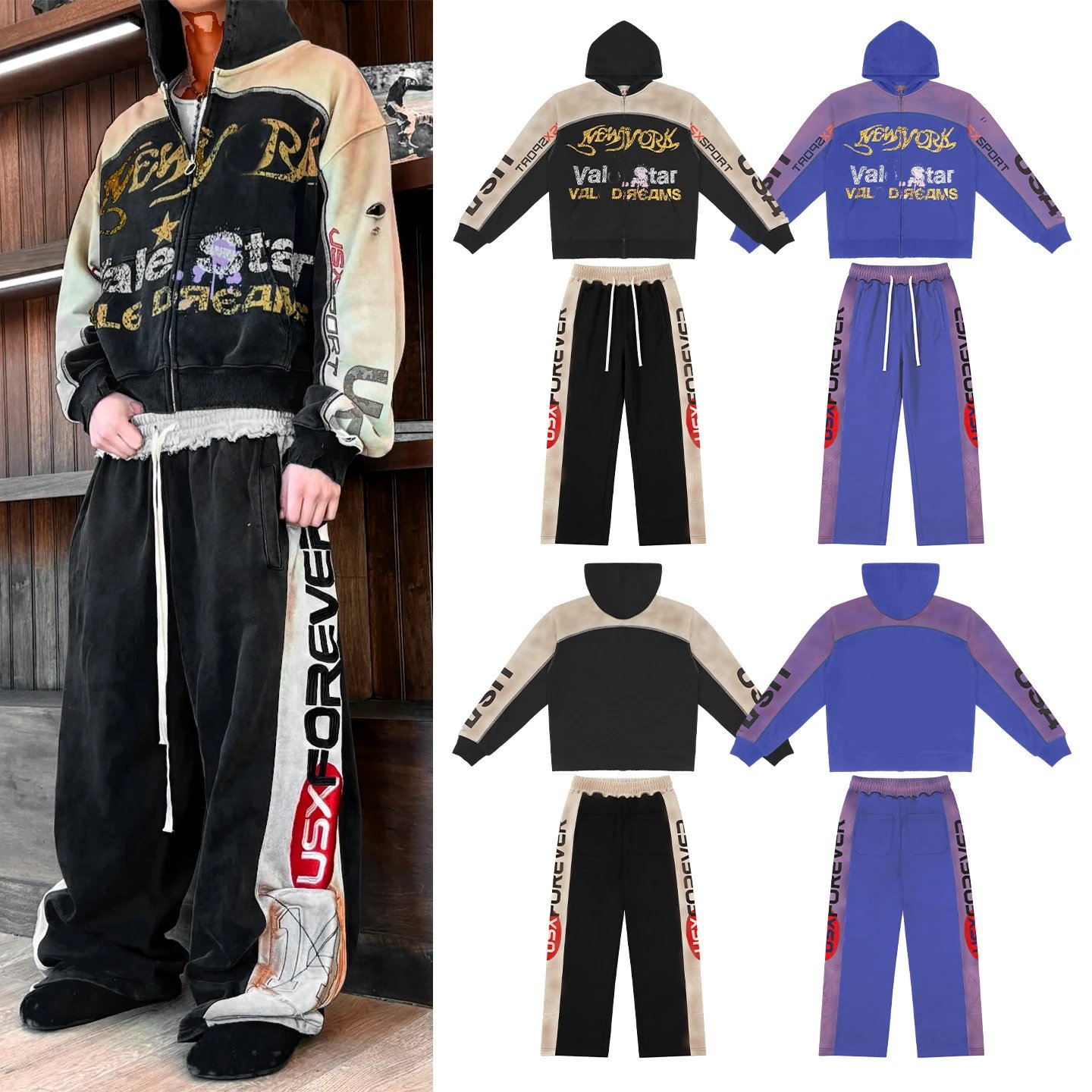 VAL Performance Athletic Hoodie and Pants