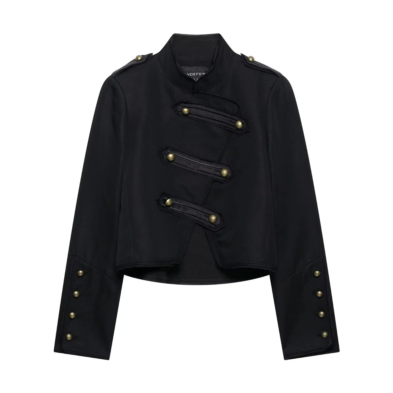 Women Summer Vintage Court Short Jacket