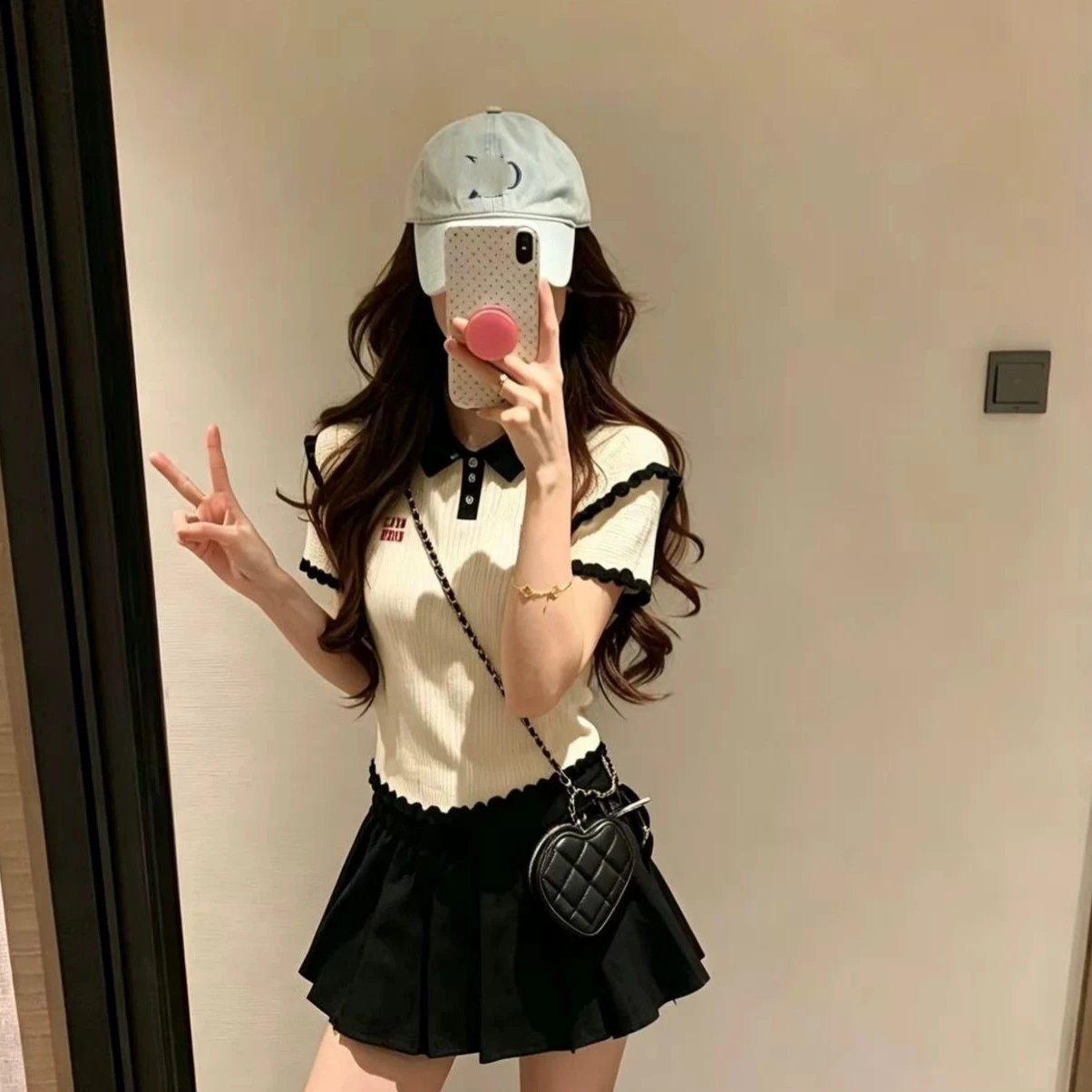 MM Spring Summer Athletic Knit Short Sleeve To
