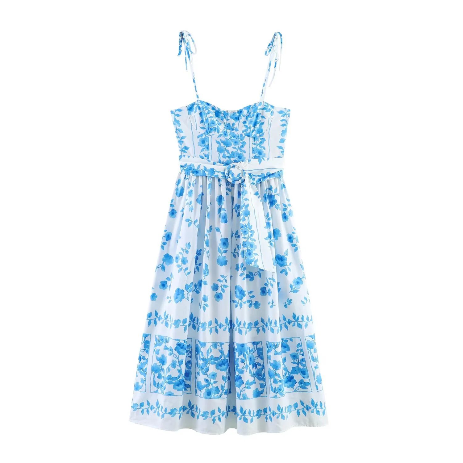 Blue Flower Dress
