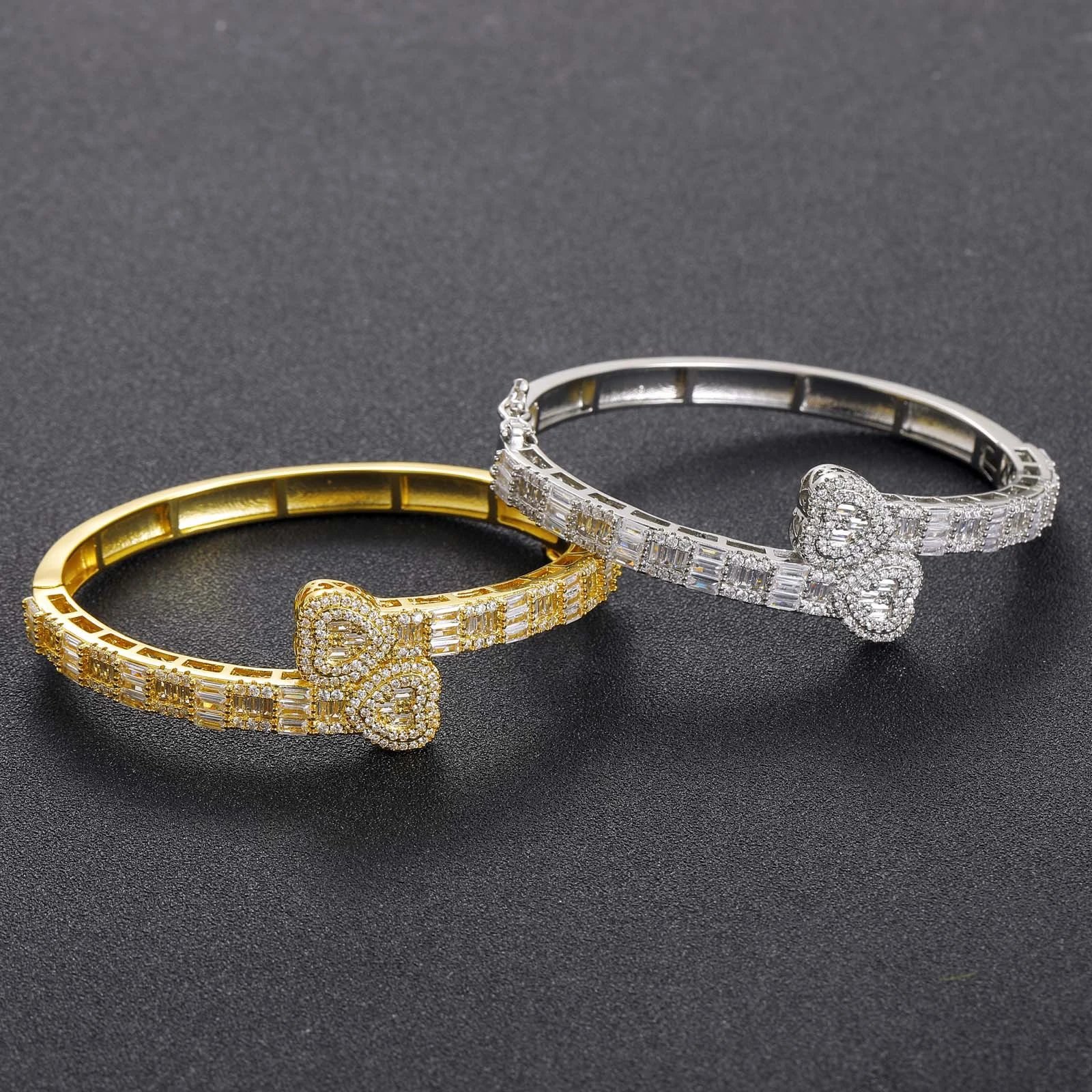 Hiphop Fashion Athletic Heart Bracelet