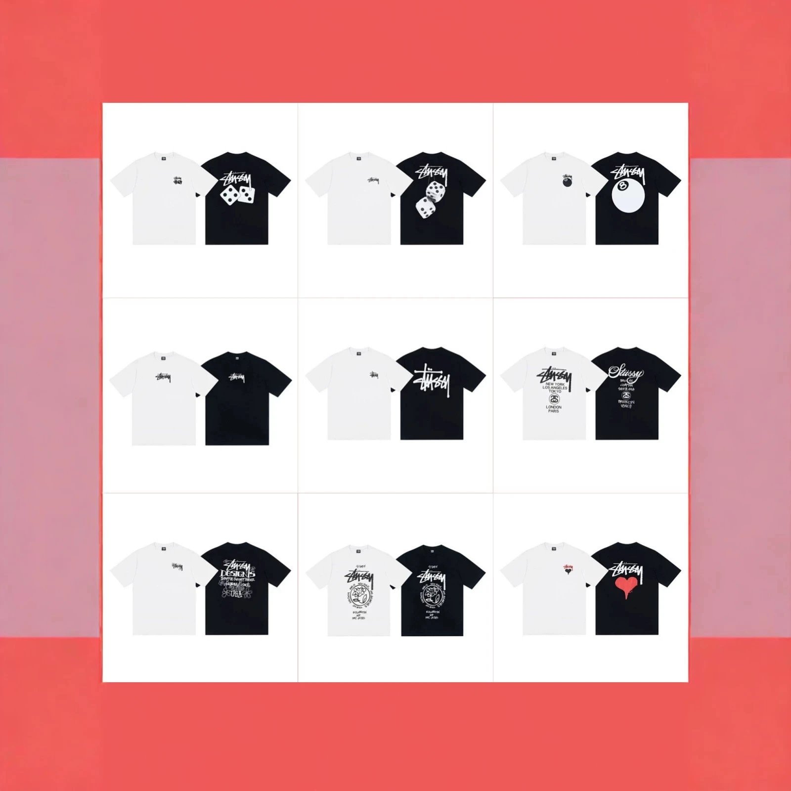 Stussy City Series Athletic Short Sleeve T-Shi