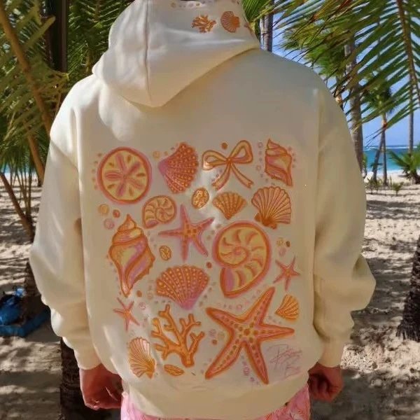 2026 Y2t Ocean Print Casual Su