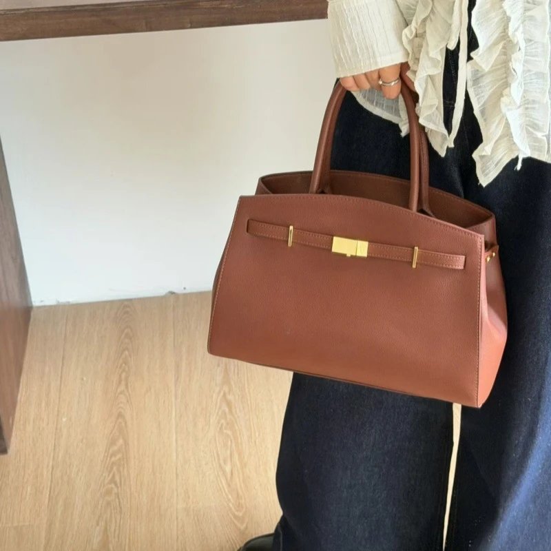 Women Premium Leather Tote Bag Performance Han