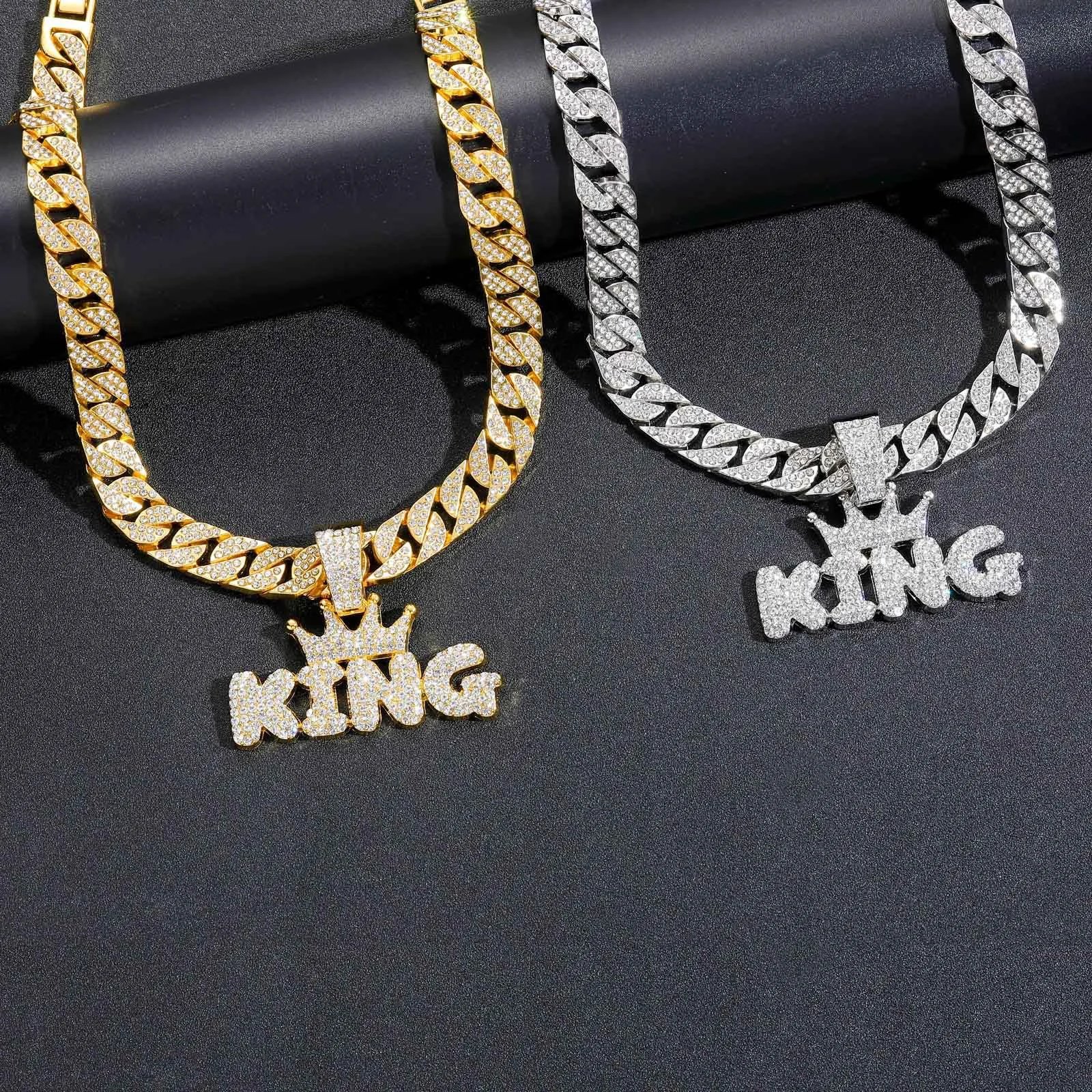 Men's Athletic Chain with Diamond Design