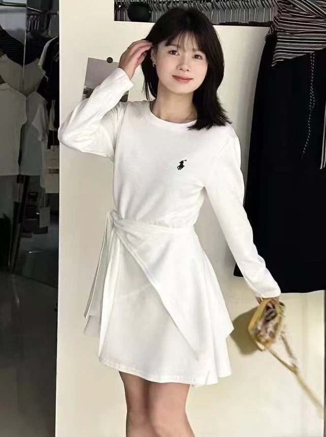 Polo Ralph Lauren Sailor Collar Knit Dress Navy - 5