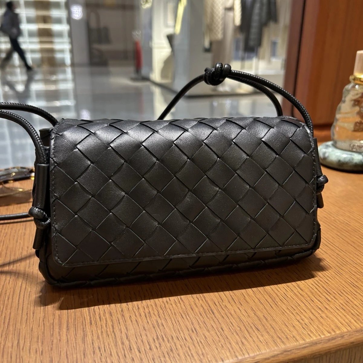 Women Performance Leather Crossbody Bag