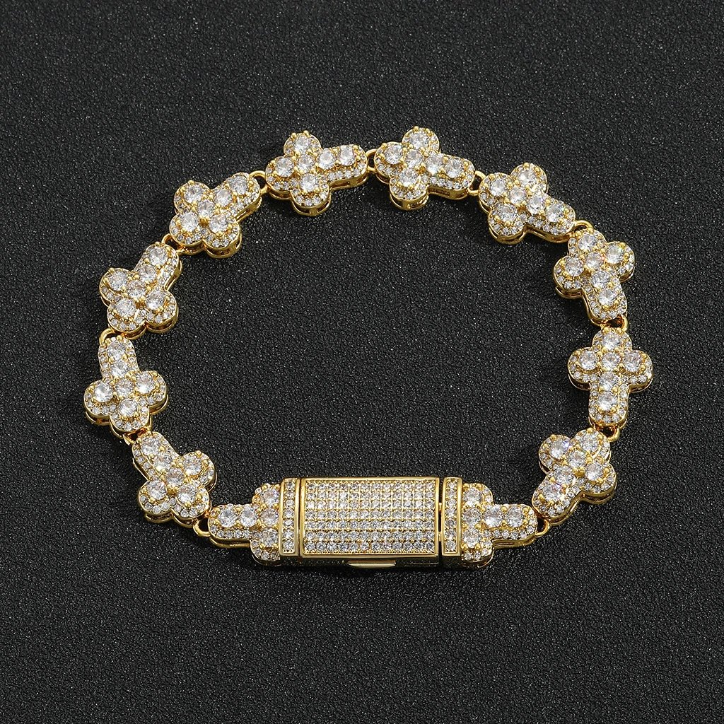 Cross Chain Bracelet