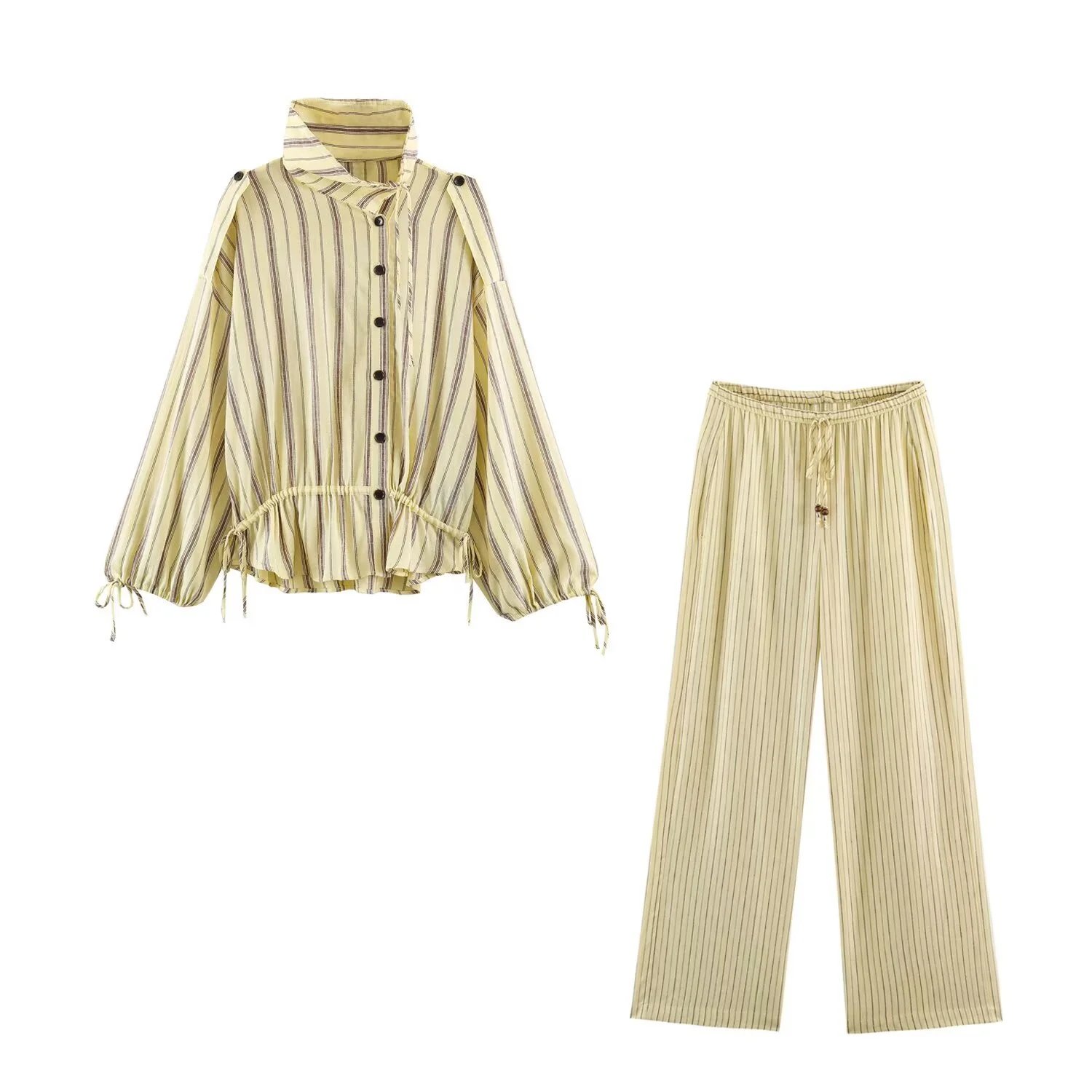 Women Striped Pants