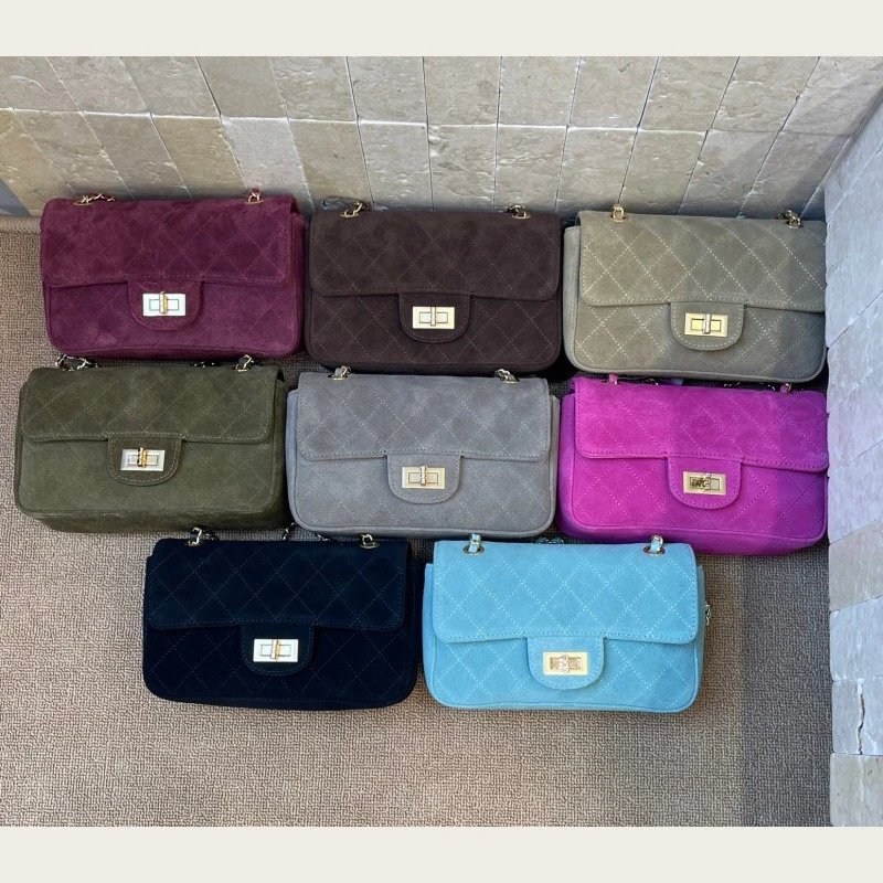 Luxury Leather Chain Crossbody Bag