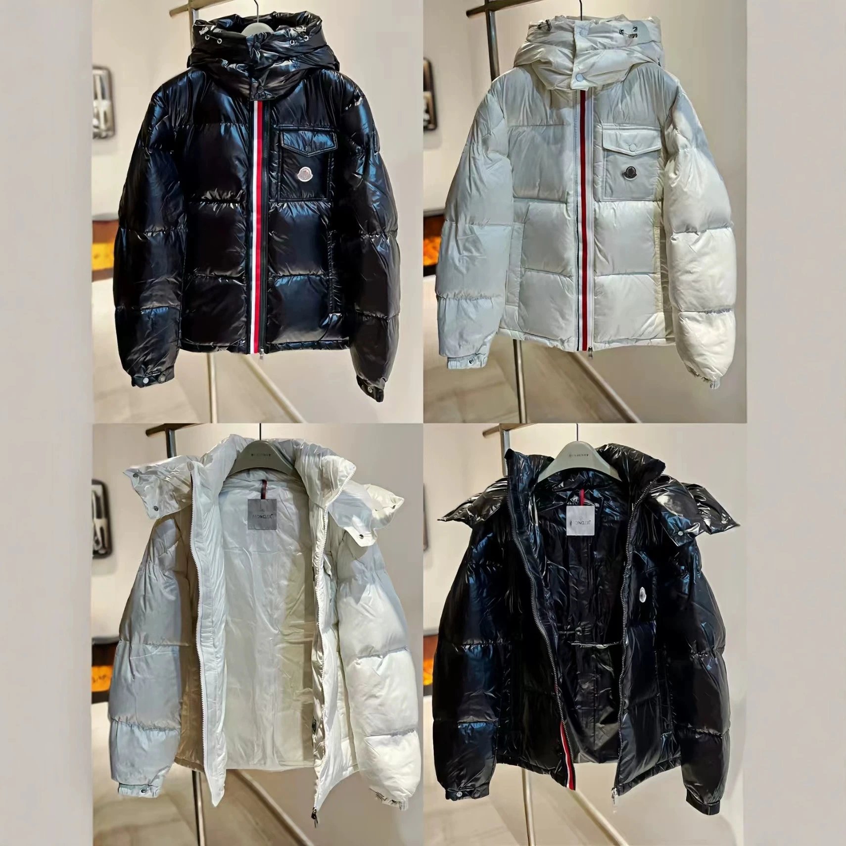 Winter Performance Athletic Hooded Down Jacket