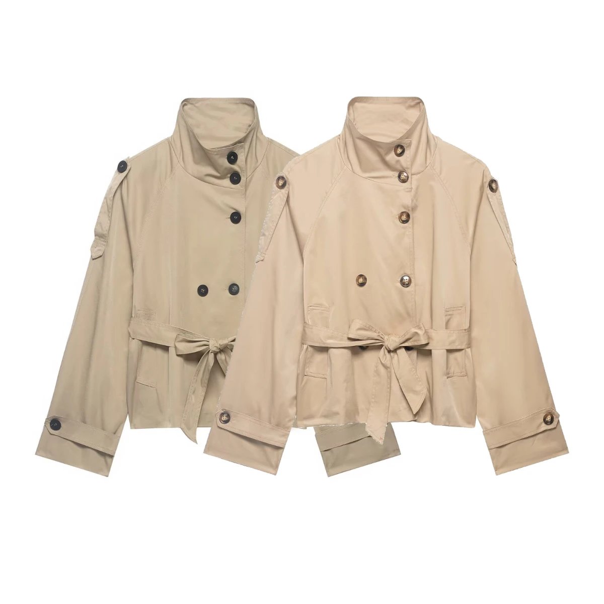 Women Summer Classic Striped Short Jacket