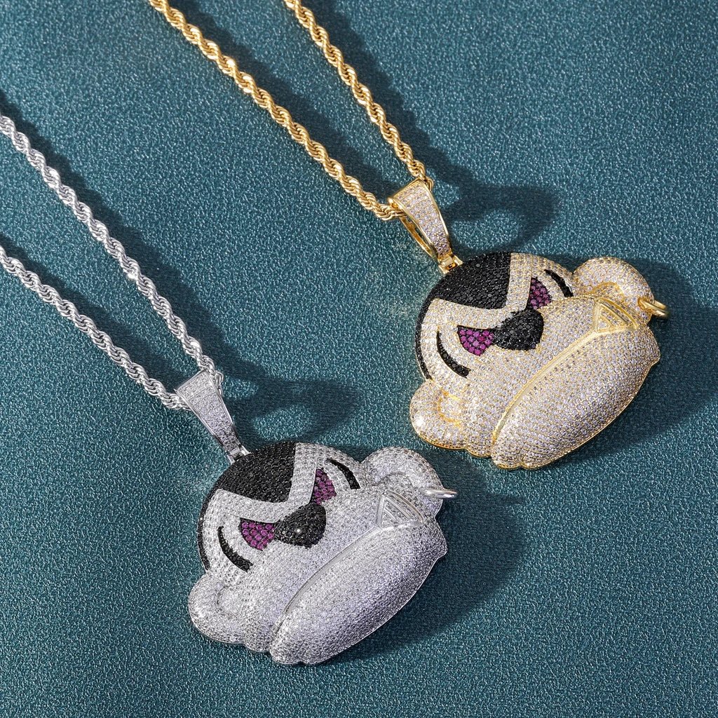 Hip Hop Animal Charm Chain Necklace